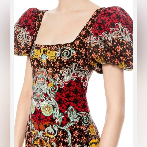 Alice and Olivia Lexia Bodycon Bold Dress Size 2 - Picture 5 of 12